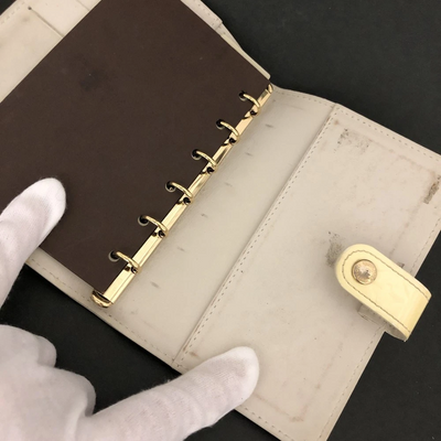 $505 2006 Louis Vuitton Monogram Vernis Agenda PM Notebook Cover CA0036
