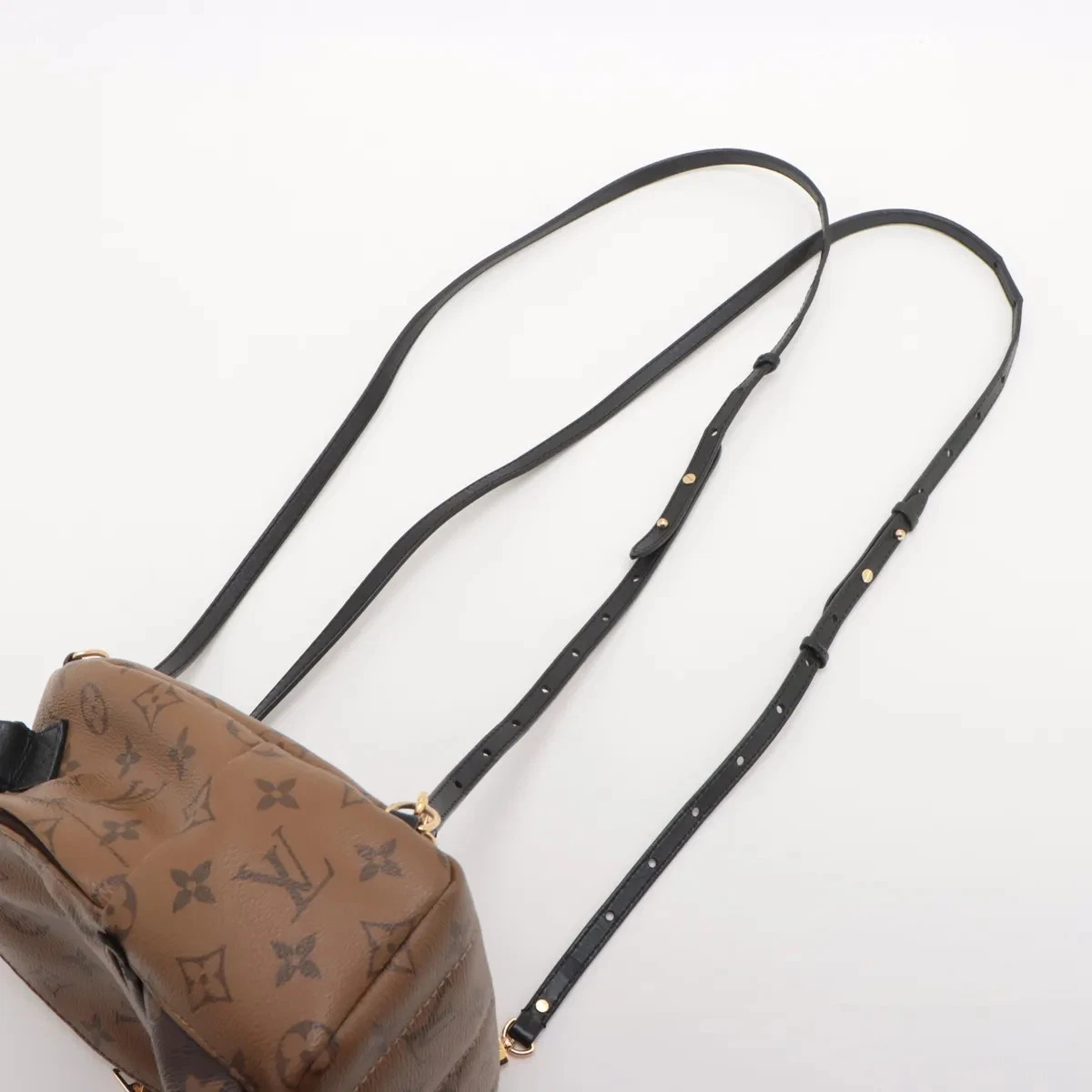 $2770 RFID Louis Vuitton Reverse Monogram Palm Springs Backpack Mini