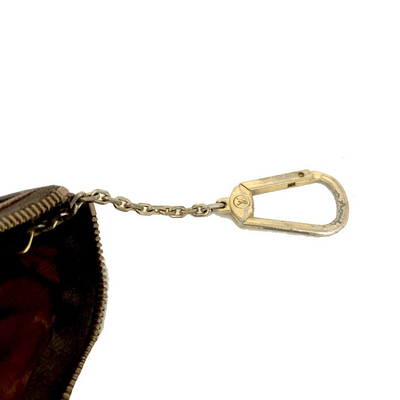 $345 2002 Louis Vuitton Monogram Key Pouch CA0012