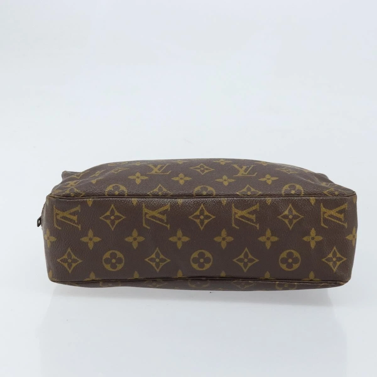 $600 LOUIS VUITTON Monogram Trousse Toilette 28 Clutch Bag VINTAGE
