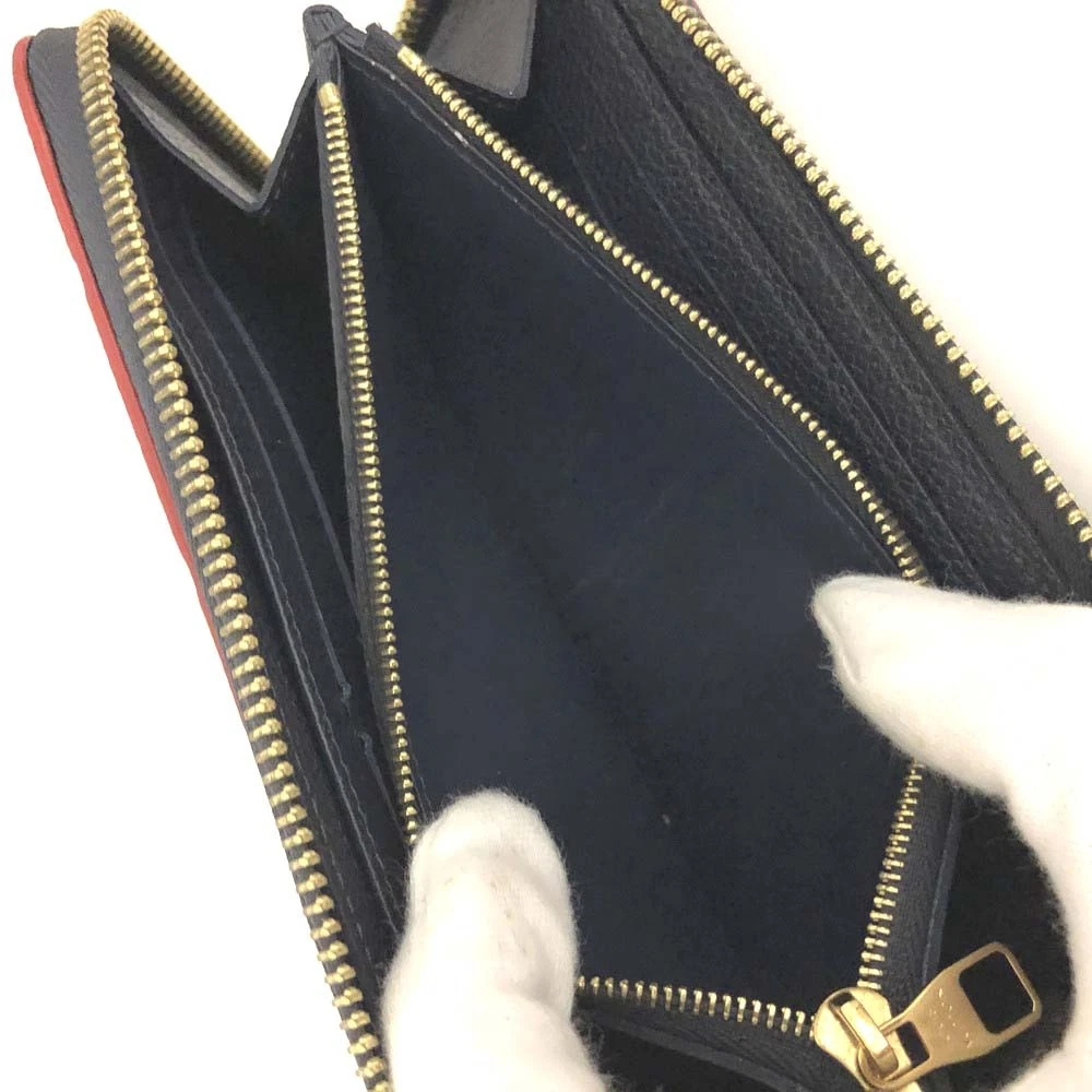 $1170 RFID Louis Vuitton Monogram Empreinte Portefeiulle Clemence Wallet