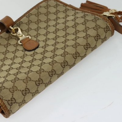 $1890 GUCCI Marrakech Messenger Bag GG Canvas Medium
