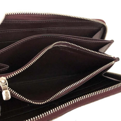 $970 Louis Vuitton Epi Electric Zippy Zip Around Long Wallet Purple CA0112
