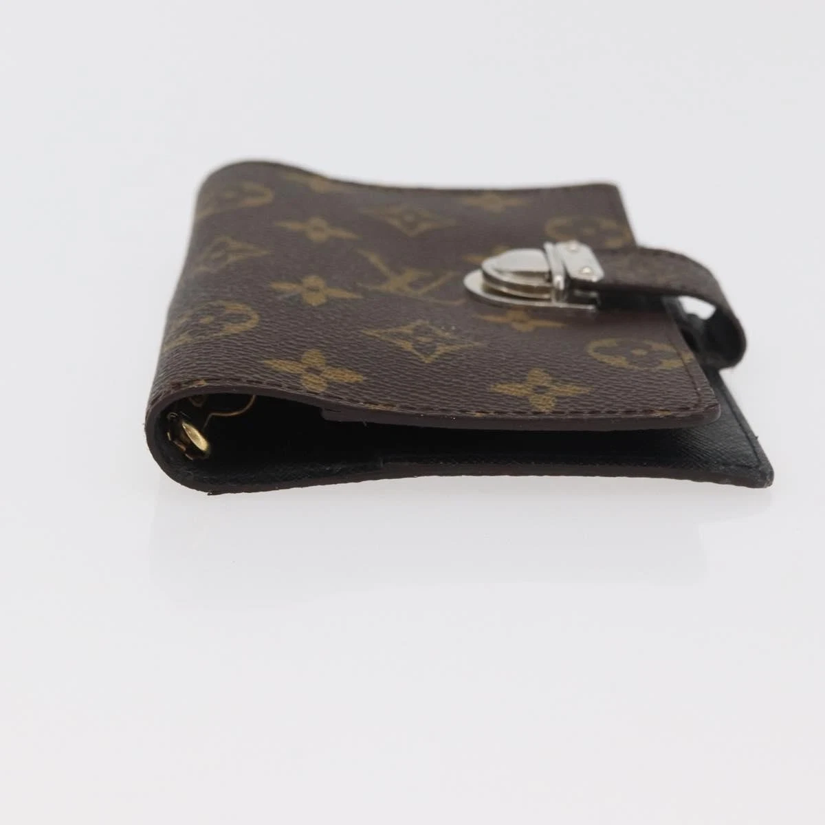 $650 2005 LOUIS VUITTON Monogram Agenda Koala PM Silver CA0065