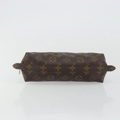 $620 2002 LOUIS VUITTON Monogram Trousse Demi Ronde TH0092