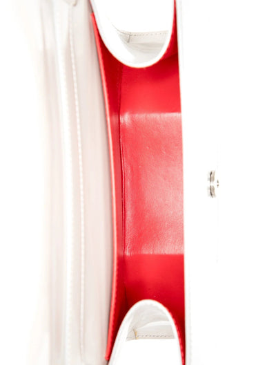 $2090 Christian Louboutin LOUBI54 CL Leather Shoulder Crossbody Bag Clutch Goose