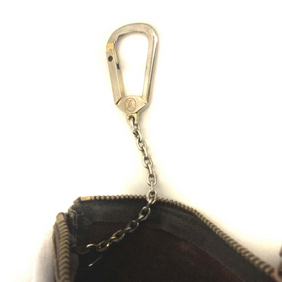 $345 1991 Louis Vuitton Monogram Key Pouch  ET1901