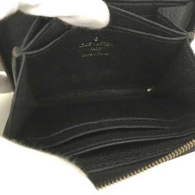 Louis Vuitton Monogram Empreinte Zippy Zip Around Wallet Coin Purse TS0155