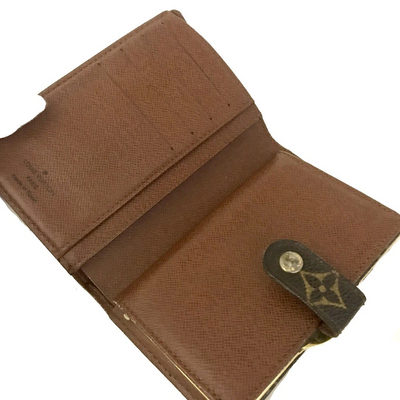 Louis Vuitton Monogram Porte Monnaie Billets Viennois Bifold Wallet CA0072