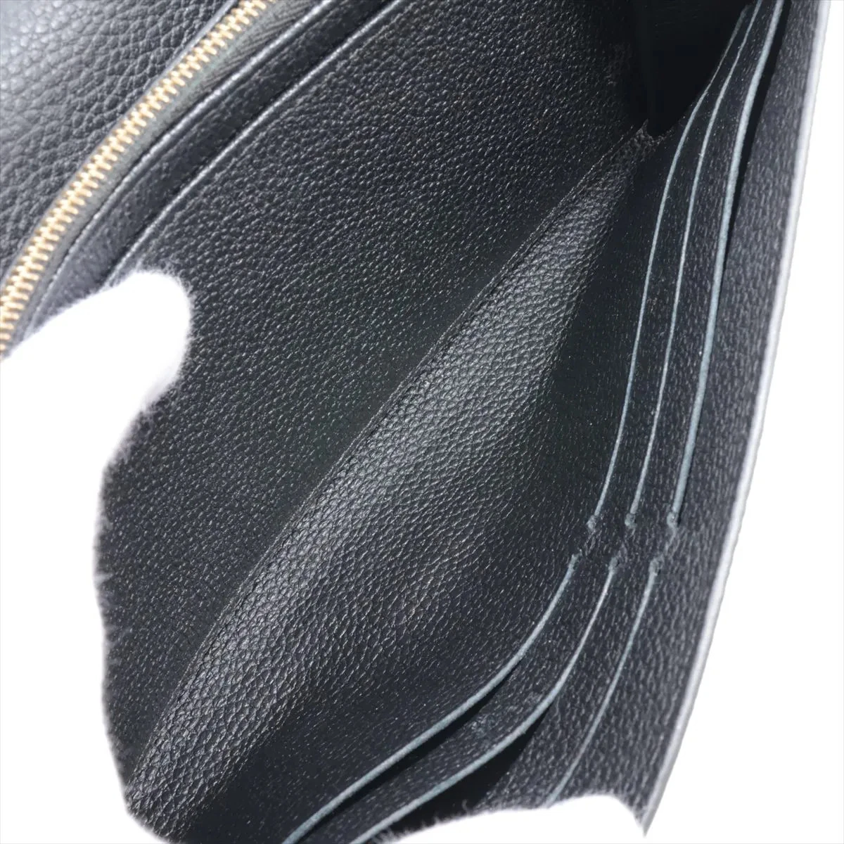 $1060 Louis Vuitton Empreinte Sarah Wallet NM Black