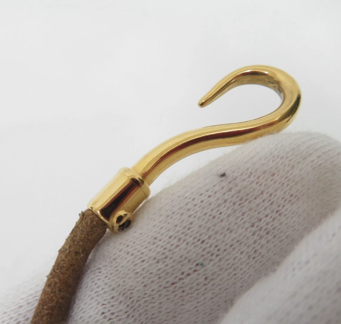 $450 Hermes Jumbo Hook Bracelet Accessory