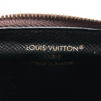 $695 Louis Vuitton Monogram Porto Cartolecto Verso Black × Brown 10021123