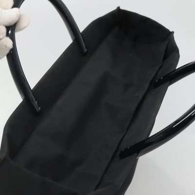 $1250 PRADA Nylon Tessuto Opaline Tote Black