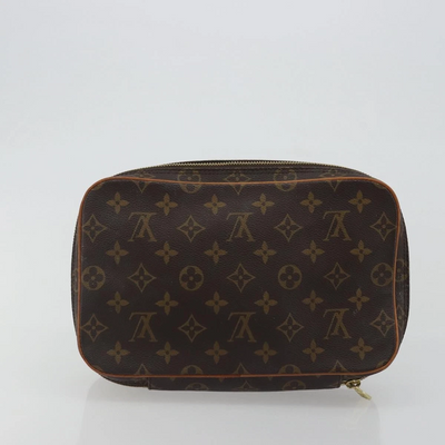$700 1992 LOUIS VUITTON Monogram Trousse Boite Cosmetic Pouch NO1902