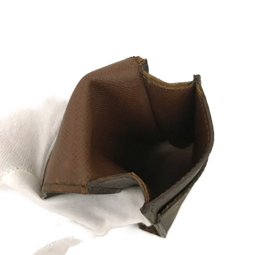 $340 2001 Louis Vuitton Monogram Cigarette Tobacco Case Brown CT1011