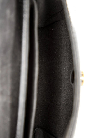 $2370 Louis Vuitton Epi Locky BB Black