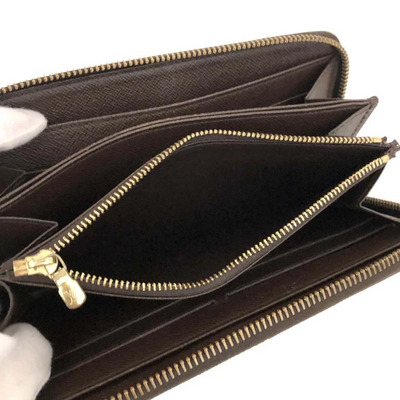 $915 2013 Louis Vuitton Damier Ebene Zippy Wallet CA3103