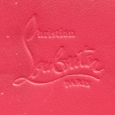 Christian Louboutin Long Wallet Black Leather