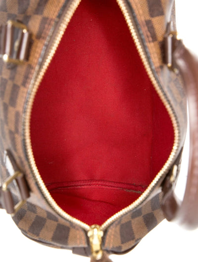 $1490 Louis Vuitton Damier Ebene Speedy 25