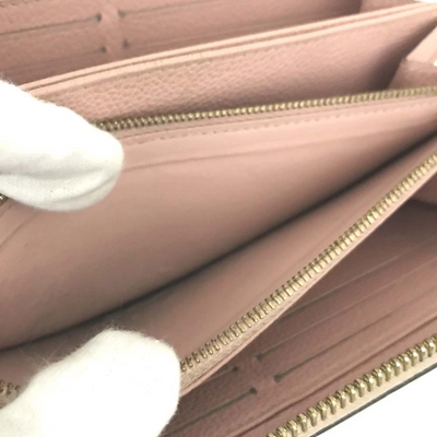 $1140 2019 Louis Vuitton Monogram Empreinte Leather Zippy Zip Around Wallet SP1149