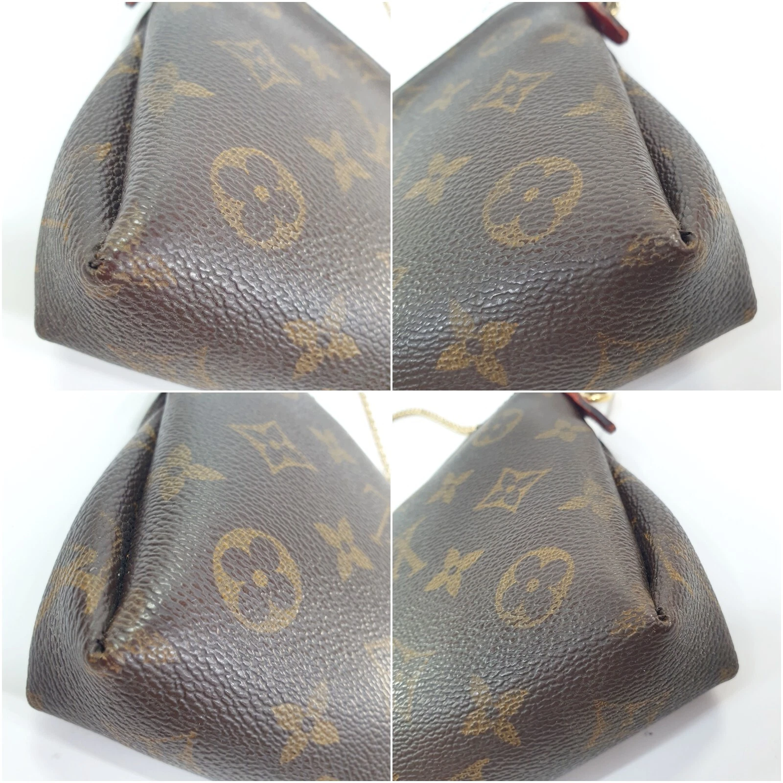 $1550 2016 Louis Vuitton Monogram Pallas Clutch Poppy GI0186