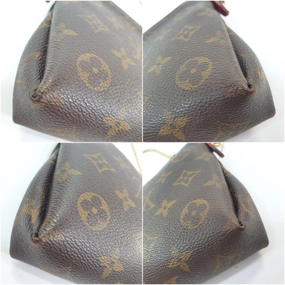 $1550 2016 Louis Vuitton Monogram Pallas Clutch Poppy GI0186