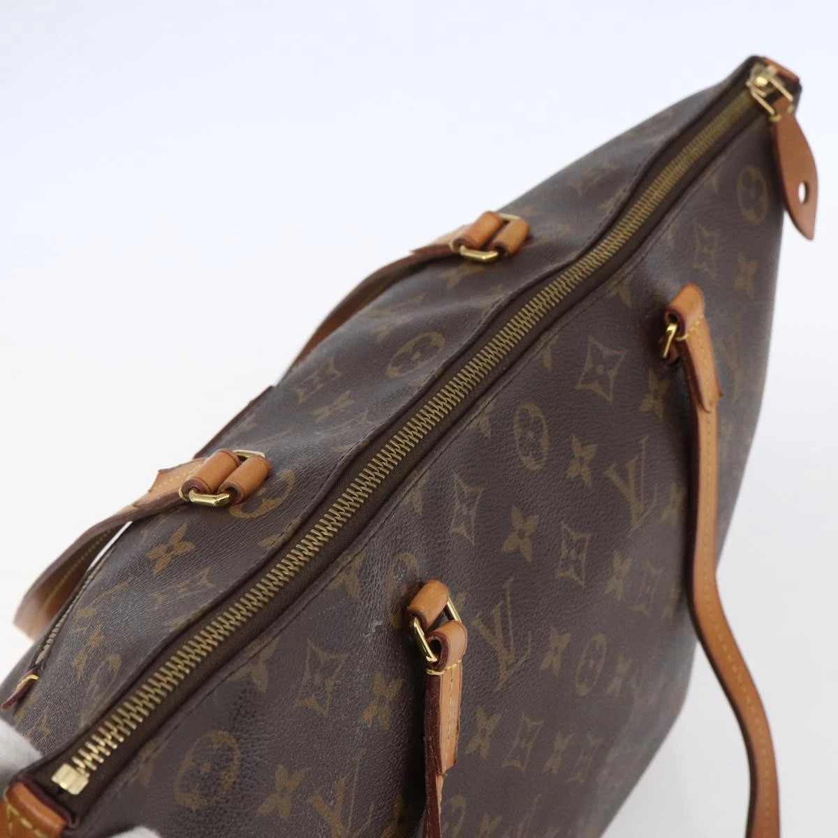 $1490 2016 LOUIS VUITTON Monogram Iena MM Tote Bag FL4166