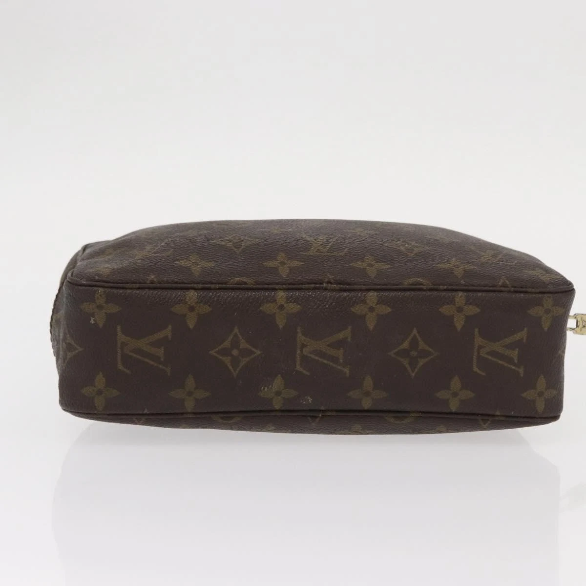 $600 1985 LOUIS VUITTON Monogram Trousse Toilette 23 Clutch Bag 853