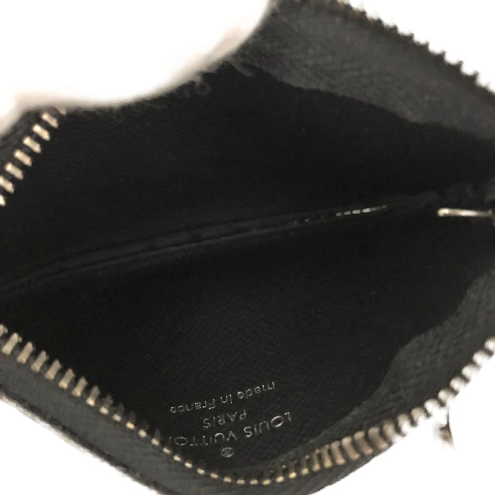 $355 2022 Louis Vuitton Eclipse Reverse Pochette Cles Coin Purse CT3292