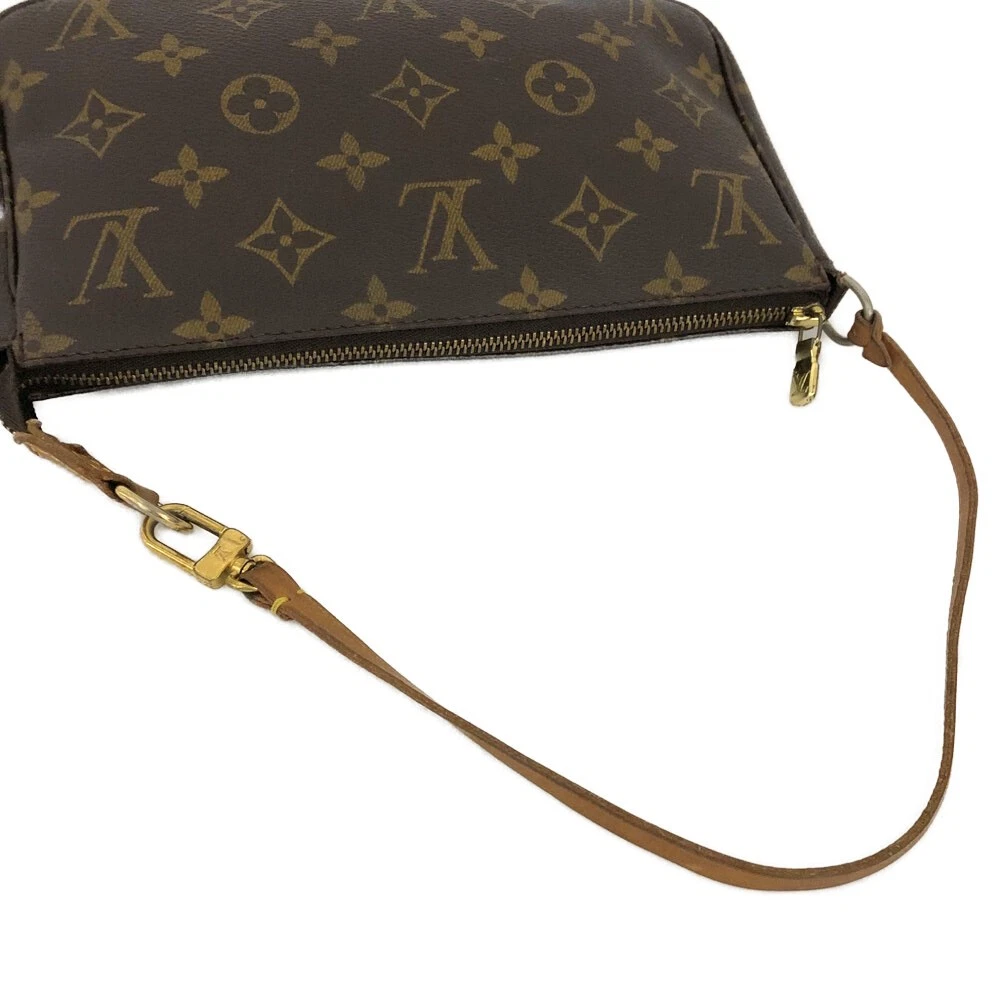$1,290 2001 Louis Vuitton Monogram Pochette Accessories Pouch SL1001