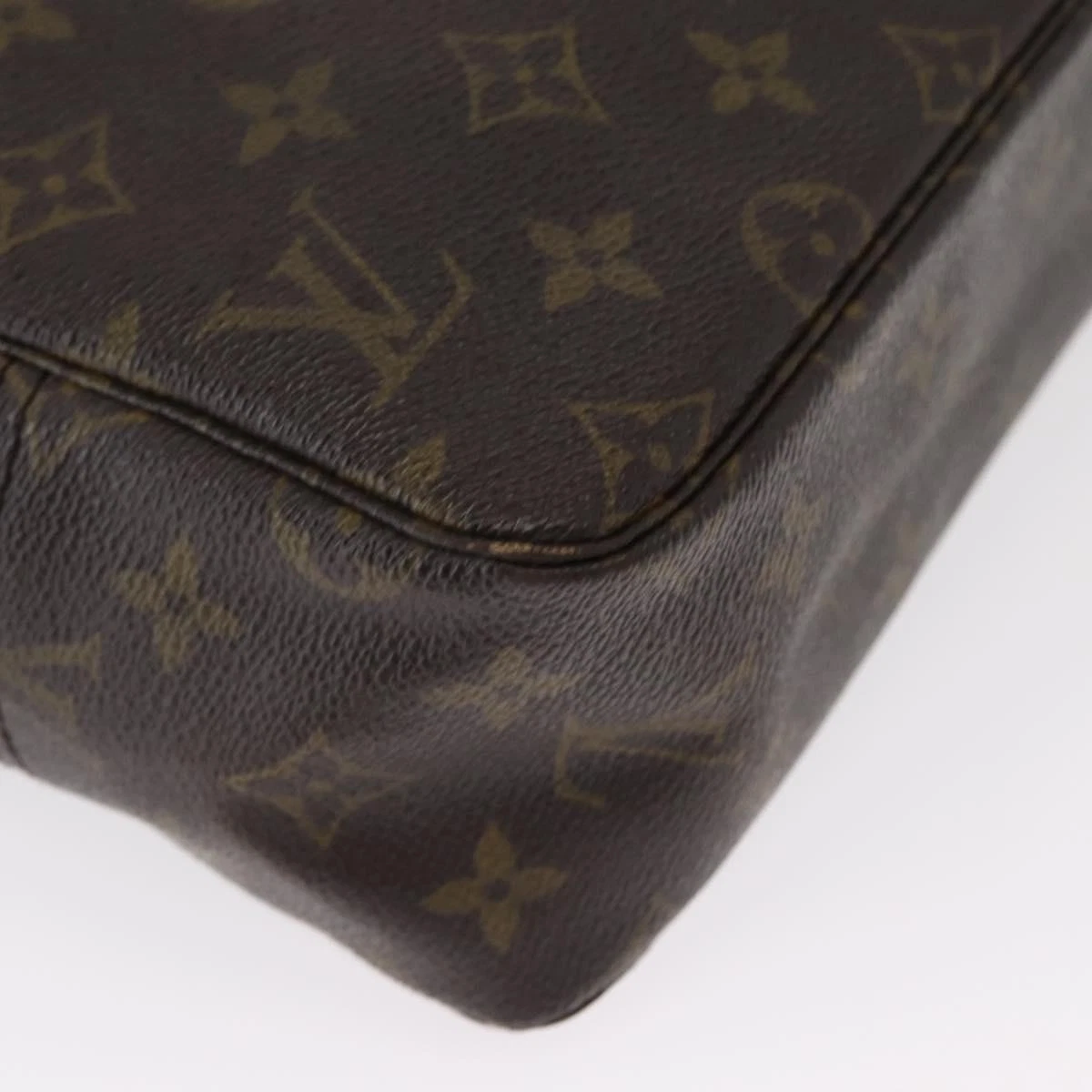 $600 LOUIS VUITTON Monogram Trousse Toilette 28 VINTAGE FRANCE