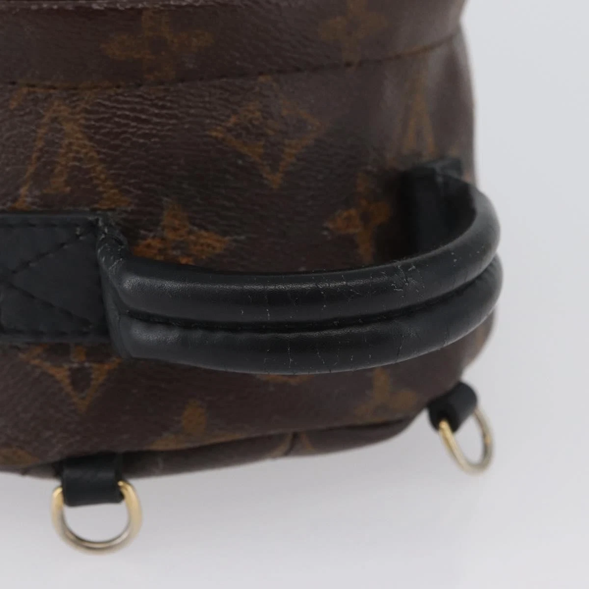 $2,340 2020 Louis Vuitton Monogram Palm Springs Mini Backpack FL2200