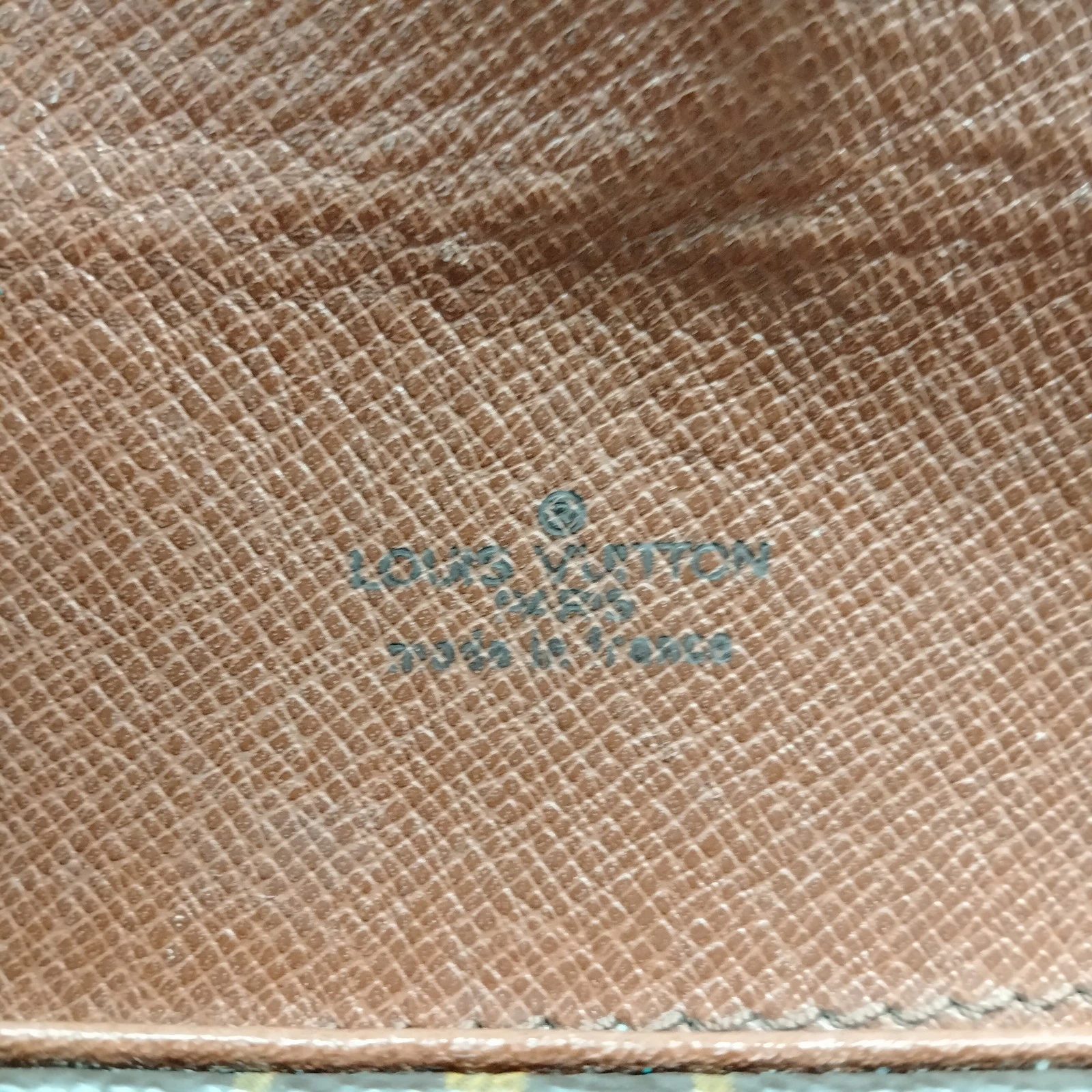 $1060 1988 Louis Vuitton LV Shoulder Bag Chantilly PM Brown Monogram 883VI