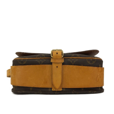 $1440 1993 Louis Vuitton Cartouchiere MM Monogram Crossbody Shoulder Bag SL1913