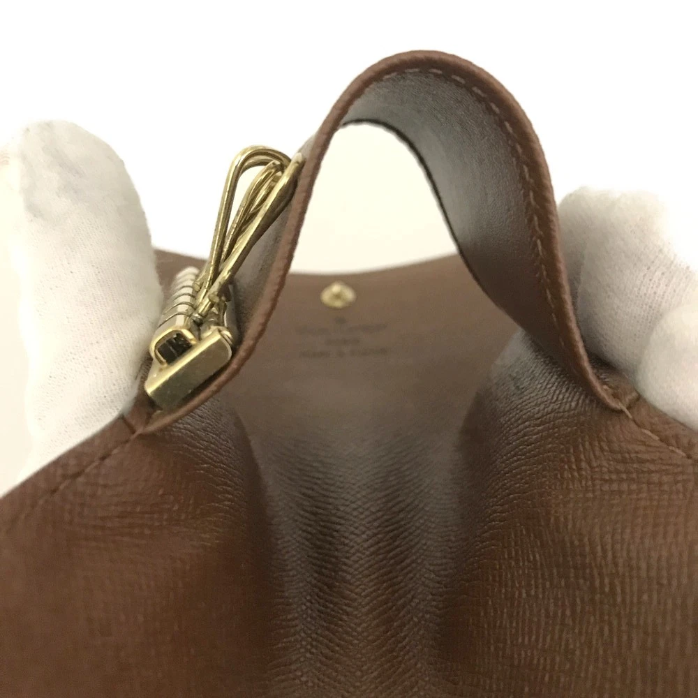 Louis Vuitton Monogram Multicles 6 Ring Key Case Brown CT0074