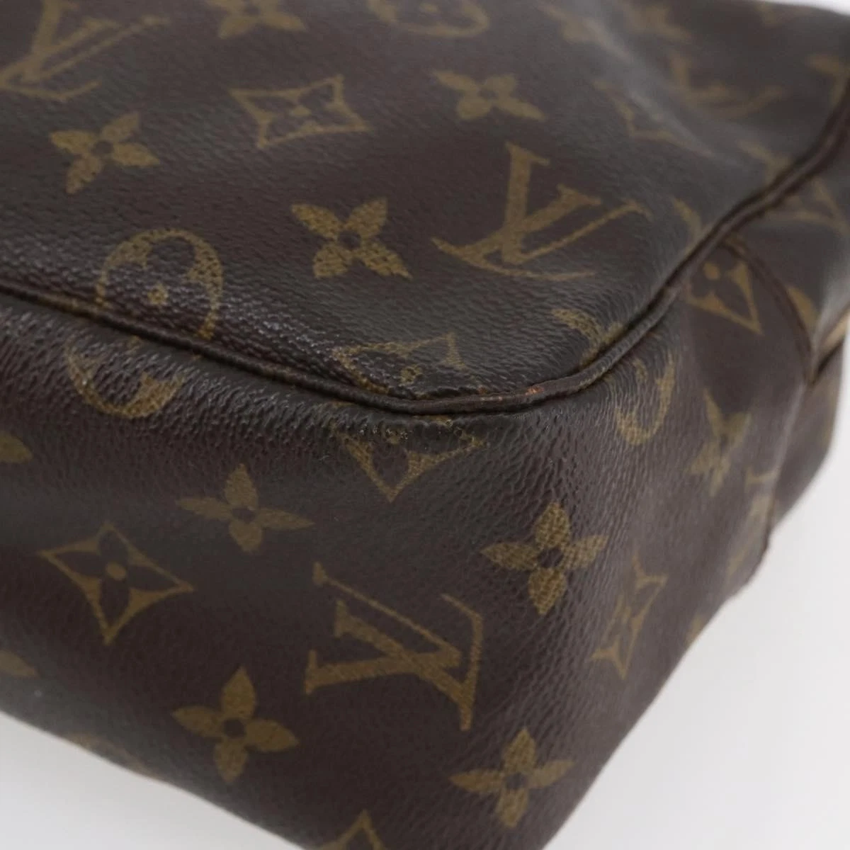 $600 1987 Louis Vuitton Cosmetic Pouch Trousse Toilette 28 873TH