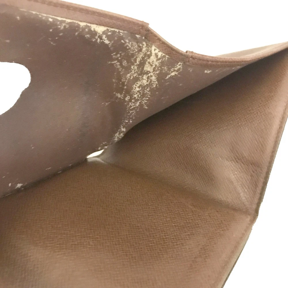 Louis Vuitton Monogram Portefeiulle Elise Trifold Wallet Brown SP0924