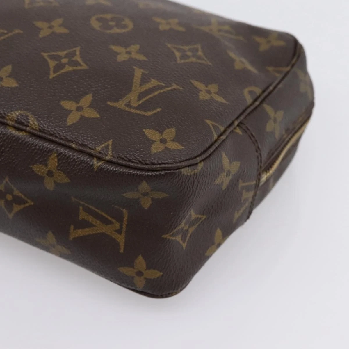 $600 1987 LOUIS VUITTON Monogram Trousse Toilette 23 874TH