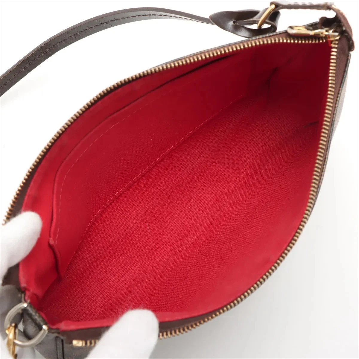 Louis Vuitton Damier Pochette accessoir N41206 Brown