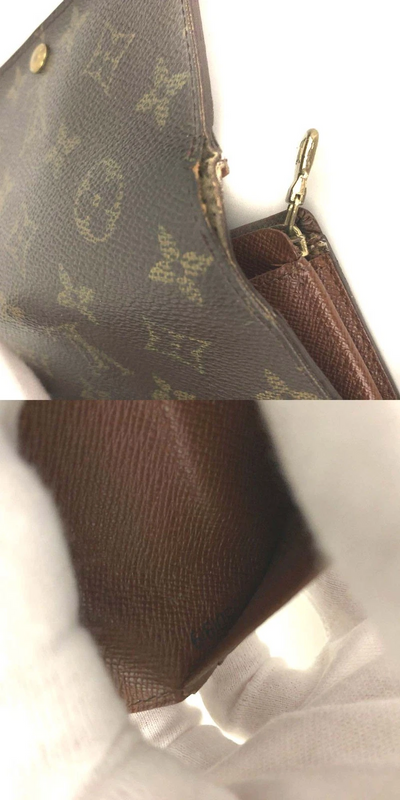 Louis Vuitton Monogram Porte Monnaie Billets Tresor Bifold Wallet SD1919