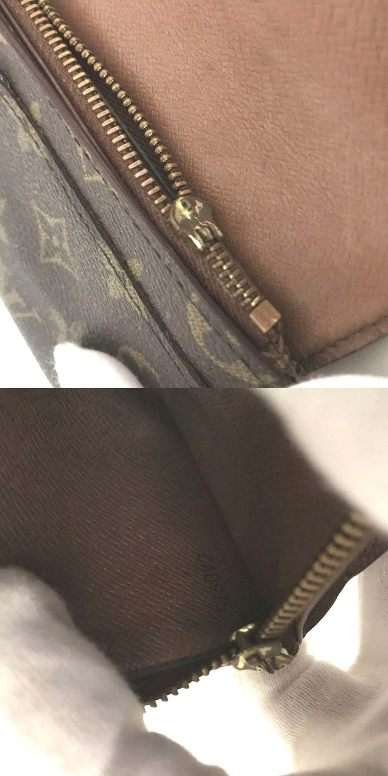 $720 1995 Louis Vuitton Monogram Sarah Wallet CA0975