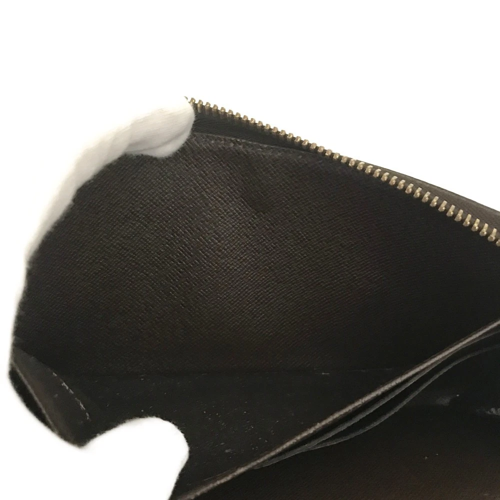 $965 2015 Louis Vuitton Damier Ebene Zippy Wallet CA2185