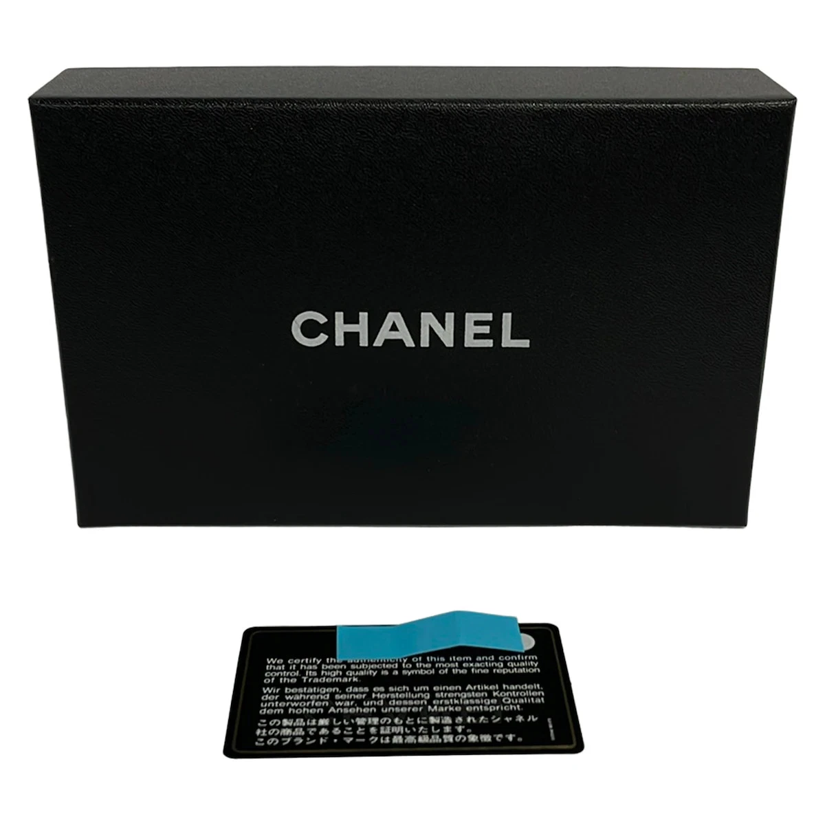 Chanel Chanel Metallic Purple Leather CC Bifold Wallet