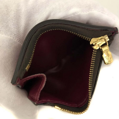 $535 2019 Louis Vuitton Monogram Zoe Wallet Fuchsia MI4189