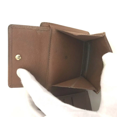 Louis Vuitton Monogram Portefeiulle Marco Bifold Wallet Brown CA0978