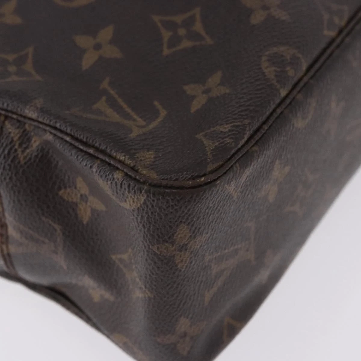 $600 1986 LOUIS VUITTON Monogram Trousse Toilette 28 Clutch Bag 863