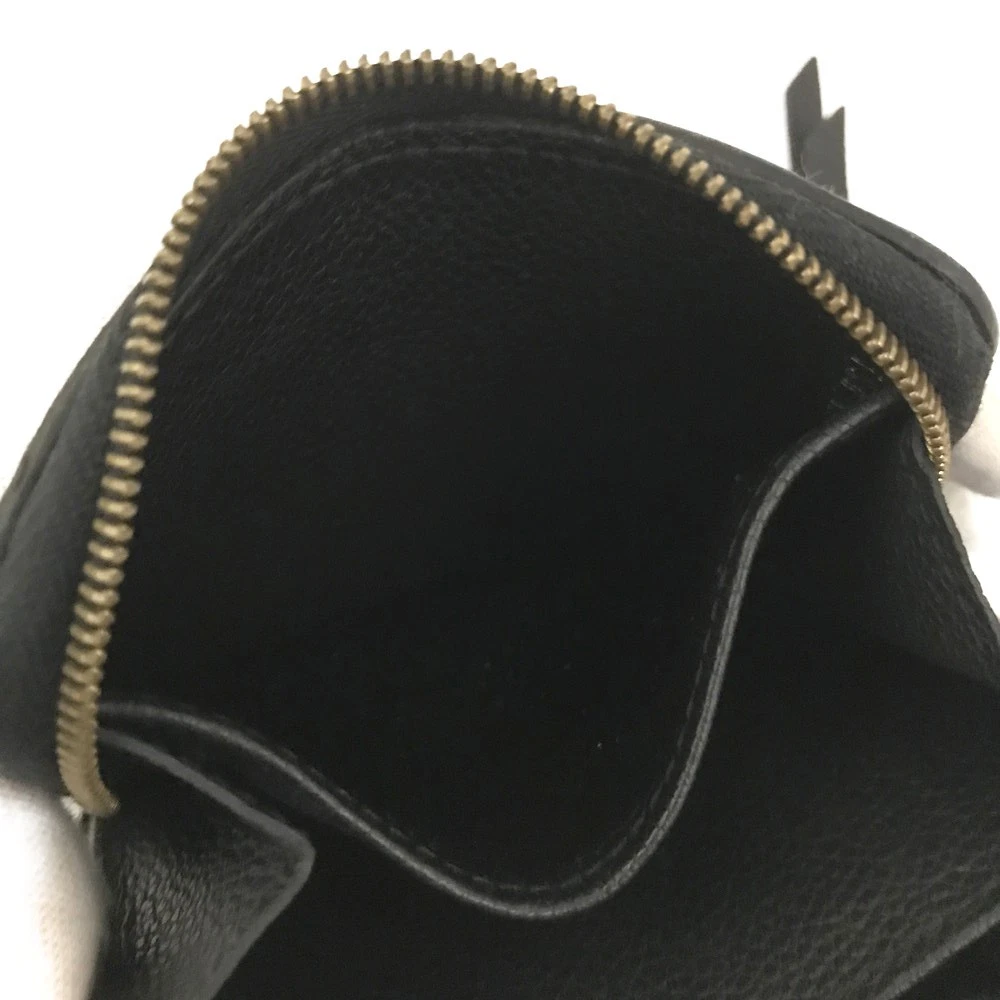 Louis Vuitton Monogram Empreinte Zippy Zip Around Wallet Coin Purse TS0155
