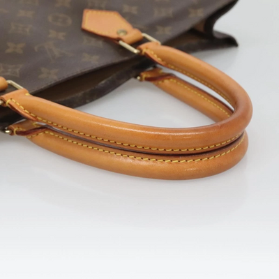 LOUIS VUITTON Monogram Sac Plat Hand Bag