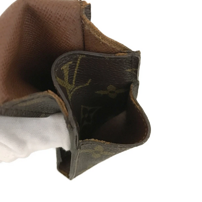 $340 2001 Louis Vuitton Monogram Cigarette Tobacco Case Brown CT1011