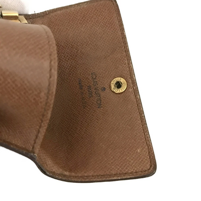 $345 Louis Vuitton Monogram Multicles 4 Ring Key Case Brown SD0916